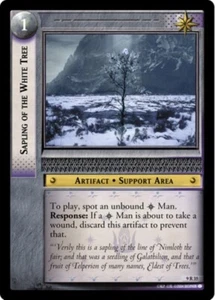 Lord of The Rings LOTR CCG TCG Reflections *FOIL* 9R35 Sapling of White Tree - Picture 1 of 1