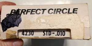 Perfect Circle 4230 STD-.010 Premium Quality Piston Ring Set. Set of 4. - Picture 1 of 3