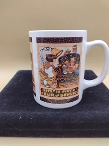 Vtg Mary Engelbreit Coffee/Tea Mug "...Chair Of Bowlies" Pre-owned - Picture 1 of 9