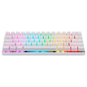 Gaming Mechanical Keyboard 61 Keys Backlight Blue Switch I3Z0 - Picture 1 of 10