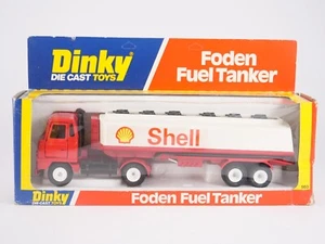 Dinky Toys GB N º 950 Foden Semirremolque Cisterna Shell Camión Tanker Nuevo Box - Imagen 1 de 15