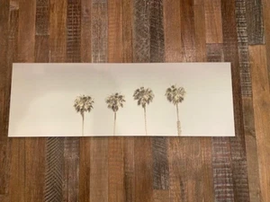 iCanvas Panoramic Vintage Palm Trees 12"x x36" NEW - Picture 1 of 5