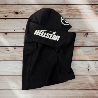 HELL STAR Ski Mask Baclava Mask Black One Size NFC Tag  - Imagem 1 de 3