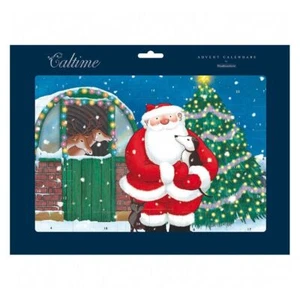 Starry Night Father Christmas & Dog Raymond Briggs Caltime Advent Calendar - Picture 1 of 1