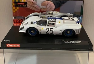 20207 FERRARI 330/P4/412P CAR CORSA EXCLUSIVE SLOT CAR #25 NART LE MANS 1967 1/24 - Picture 1 of 8