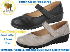 Black Synthetic Comfort Shoes for Women