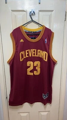 NBA Cleveland Cavaliers LeBron James #23 Swingman Trikot - Navy/Rot