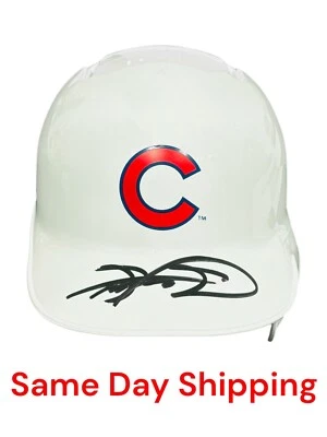 SAMMY SOSA SIGNED RAWLINGS MINI HELMET WITH JSA COA - CHICAGO CUBS - Image 1 of 4