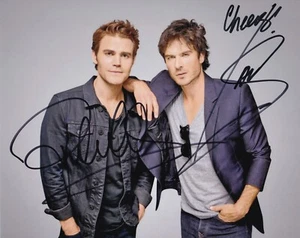 SOMERHALDER WESLEY signed Autogramm 20x25cm VAMPIRE DIARIES in Person autograph - Picture 1 of 1