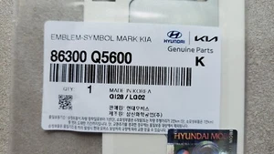 Genuine 86300 Q5600 Rear KIA Logo Emblem for Kia Seltos 22- - Picture 1 of 3
