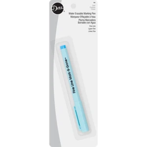Dritz 700 The Fine Line Marking Pen, Water Erasable, Blue - Picture 1 of 1