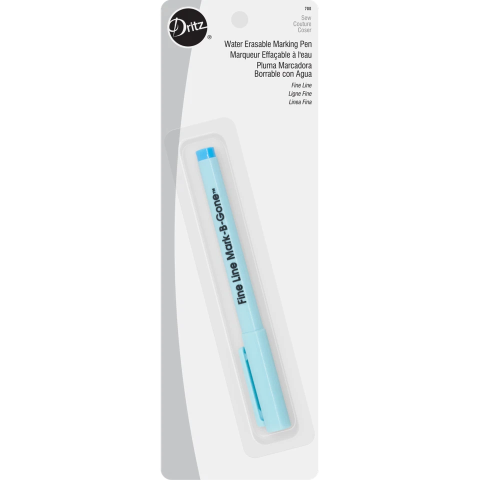 Bolígrafo para marcar Dritz 700 The Fine Line, borrable al agua, azul Foto 1 de 1