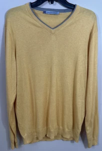 Suéter Stile Di Vita Para Hombre Lg Seda Cachemira Ultra Suave Ligero Jersey Pullover V - Imagen 1 de 8
