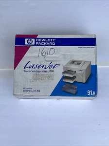 HP 91A Black Toner Cartridge 92291A Laserjet IIISI 4si 4Si MX Hewlett Packard - Picture 1 of 6