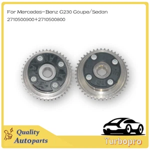 2Pcs Camshaft Adjuster For Mercedes-Benz C230 Coupe/Sedan 2710500900 2710500800  - Picture 1 of 7