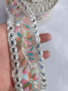 MODERN HUB Multicolor Laces for Dresses, Sarees, Lehenga, Suits, Bags, Decoratio - Picture 1 of 3