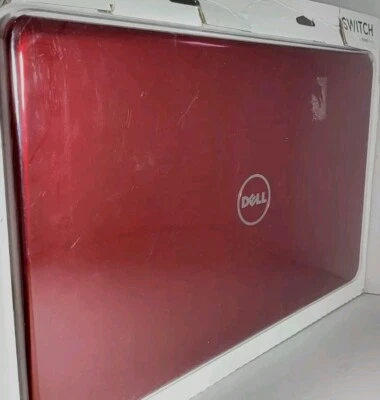 Cubierta roja intercambiable para computadora portátil Dell Inspiron 17R Switch  Foto 1 de 4