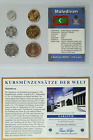 Malediwy - Zestaw monet obiegowych KMS Obraz Folia wypustkowa BTN Monety / 2