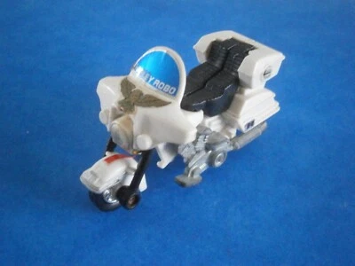 JOUET ANCIEN MOTO HARLEY POLICE TRANSFORMERS MR-37 BANDAI 1984 VINTAGE - Photo 1/4