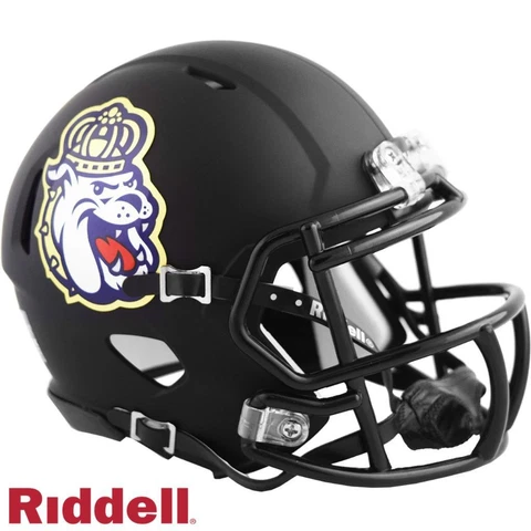 James Madison Dukes Mini Speed Replica Helmet [NEW] NCAA Miniature Desk Office Cover