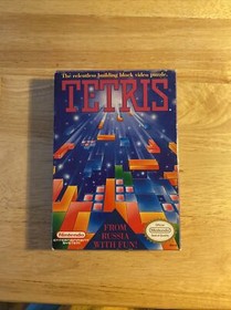 Tetris (Nintendo Entertainment System, 1989) NES! CIB! See Description! Mint!