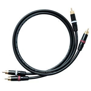 VAN DAMME Pro Grade XKE Interconexión Estéreo PAR Cables Neutrik REAN Phono RCA - Imagen 1 de 17