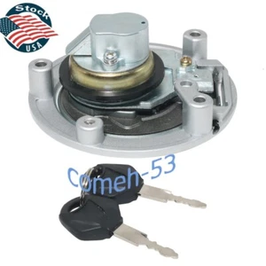 Gas Fuel Tank Cap Key Set for Victory Kingpin 1500 2004-2006 Hammer 2005-2006 - Picture 1 of 9