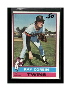 1976 Topps Ray Corbin #474 Minnesota Twins Baseball Card - Picture 1 of 4