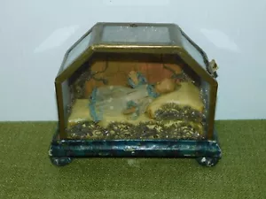 Travail de Monastère Fatschenkind Im Kastchen ! Avec Wismut Peinture - Bild 1 von 8