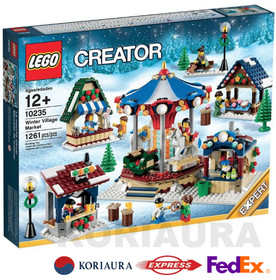 Lego 10235 Winter Village Market 1261pcs Sealed NEW FedEx Shipping