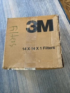 3M 14 X 14 X 1 DUST FILTERS SET OF 6 - Picture 1 of 2