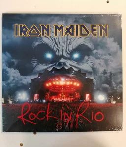 Iron Maiden – Rock In Rio - 3 x Vinyl, LP, Album rifold Cover - Foto 1 di 2