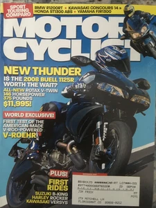Motorcyclist magazine November 2007 - Picture 1 of 3
