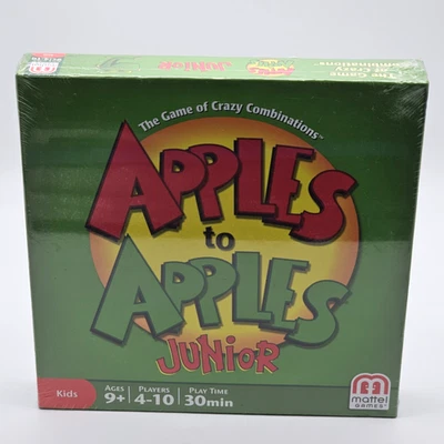 Apples to Apples Junior Game Mattel Kids Ages 9+ 2013 Crazy Combinations SEALED - Image 1 of 4