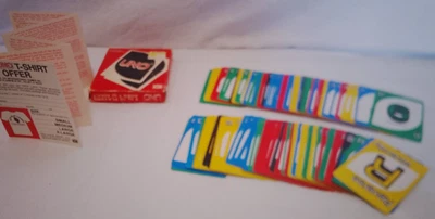 Vintage UNO Card Game 1979 Used 108 Cards Full Set Original Box W Instructions - Image 1 of 4
