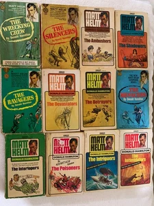 Lot of 17 Donald Hamilton Matt Helm Series Vintage PBs Good Some 1st Prints - Bild 1 von 22