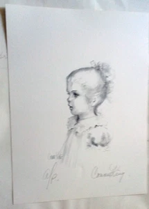 Connie King Signed Artist “ ” Limited Edition Lithograph 9x12 - Bild 1 von 5