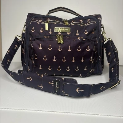 Ju-Ju-Be Legacy Nautical Collection B.F.F. Convertible Diaper Bag Navy Blue - Image 1 of 4