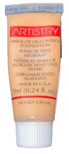 Artistry Absolute Oil Control Foundation Honey Cream Travel Size .24 Fl oz - Picture 1 of 4