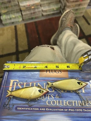 2 ВИНТАЖНЫХ ВОДЯНЫХ ГАТОРА SMITHWICK В 2 РАЗЛИЧНЫХ ЦВЕТОВЫХ УЗОРАХ!! - Изображение 1 из 2