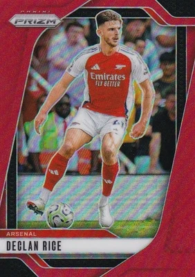 Declan Rice Red Prizm /199 Panini Prizm 2024/25 Arsenal - Image 1 of 2