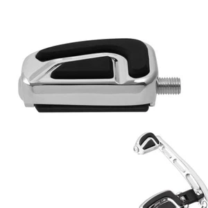 Chrome  Groove Shifter Peg Footpeg Fit For Harley Ultra Limited FLHTK 14-later - Picture 1 of 13