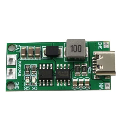 Langlebig Akku Modul Boost Lipo Li-Ion Ladegerät Typ-C Dc 3.7V 5V Lithium - Bild 1 von 4