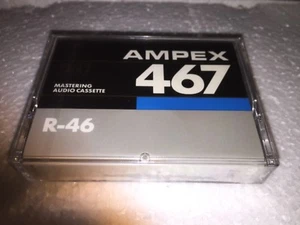 VINTAGE AMPEX 467 R-46 R46 ZERTIFIZIERT MASTERING AUDIO BAND KASSETTE NEU - Bild 1 von 2