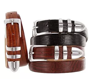 Kaymen Genuine Full-Grain Cowhide Leather Dress Golf Belt Men' Belts 1-1/8" Wide - Picture 1 of 19