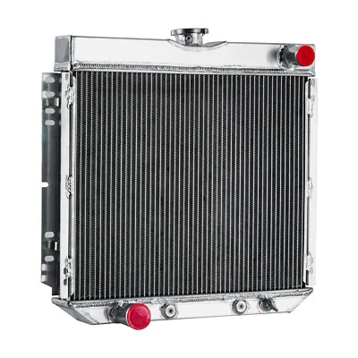 3-Row Aluminum Radiator For 66-1973 Mercury Comet 1967-70 Ford Mustang Falcon Foto 1 de 4