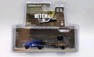 2012 Jeep Wrangler Unlimited w/ Trailer "MOPAR" Greenlight 32190B Chase New - Picture 1 of 5