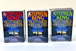 Stephen King Nightmares & Dreamscapes Volumes 1, 2, & 3, 23 Cassettes (see note)