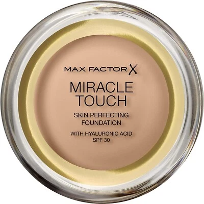 MAX FACTOR Miracle Touch Skin Perfecting SPF 30 Foundation - 048 Golden Beige - Image 1 of 4