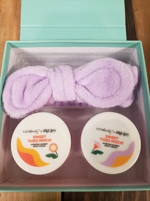ULTA Beauty Steffi Lynn Sweet Yuzu Mochi Sorbet Body Cream Spa Band *READ No Box